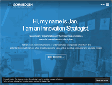 Tablet Screenshot of jan-schmiedgen.de